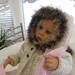 Baby knitting pattern, with pictures, plain or cable front, baby coat, trimmed baby hoodie, cable sweater, 0-2 yrs. FREE bootee pattern