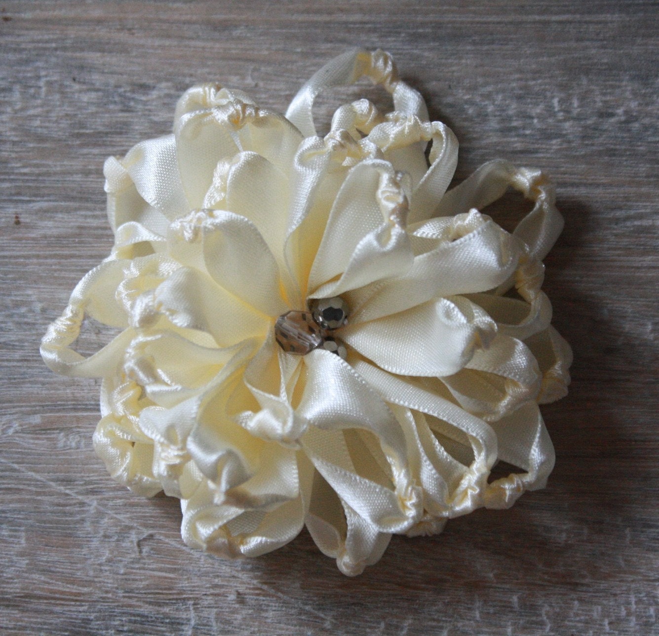 eBook- Make Your Own Fabric Flowers - Knotted Chrysanthemum - EASY - NO SEWING MACHINE REQUIRED - DIY 9- PDF TUTORIAL - by Jewelboxballerina on Etsy