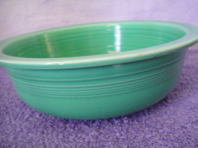 Fiesta Green Nappy Bowl