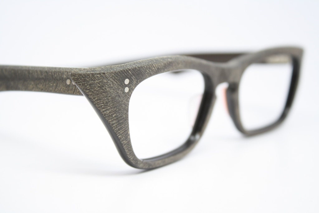 vintage cat eye glasses NOS snake skin cat eye frames