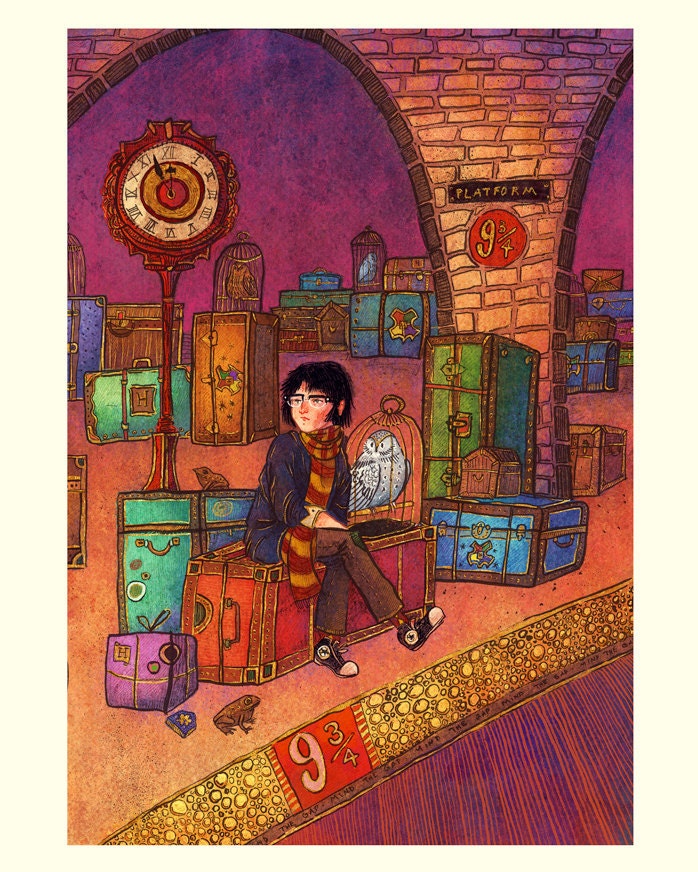 The Sorcerer's Stone 8x10" Print