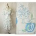 50's Fruit Print Dress // Vintage 1950's Novelty Print Cotton Garden Party Shirtwaist Day Dress S