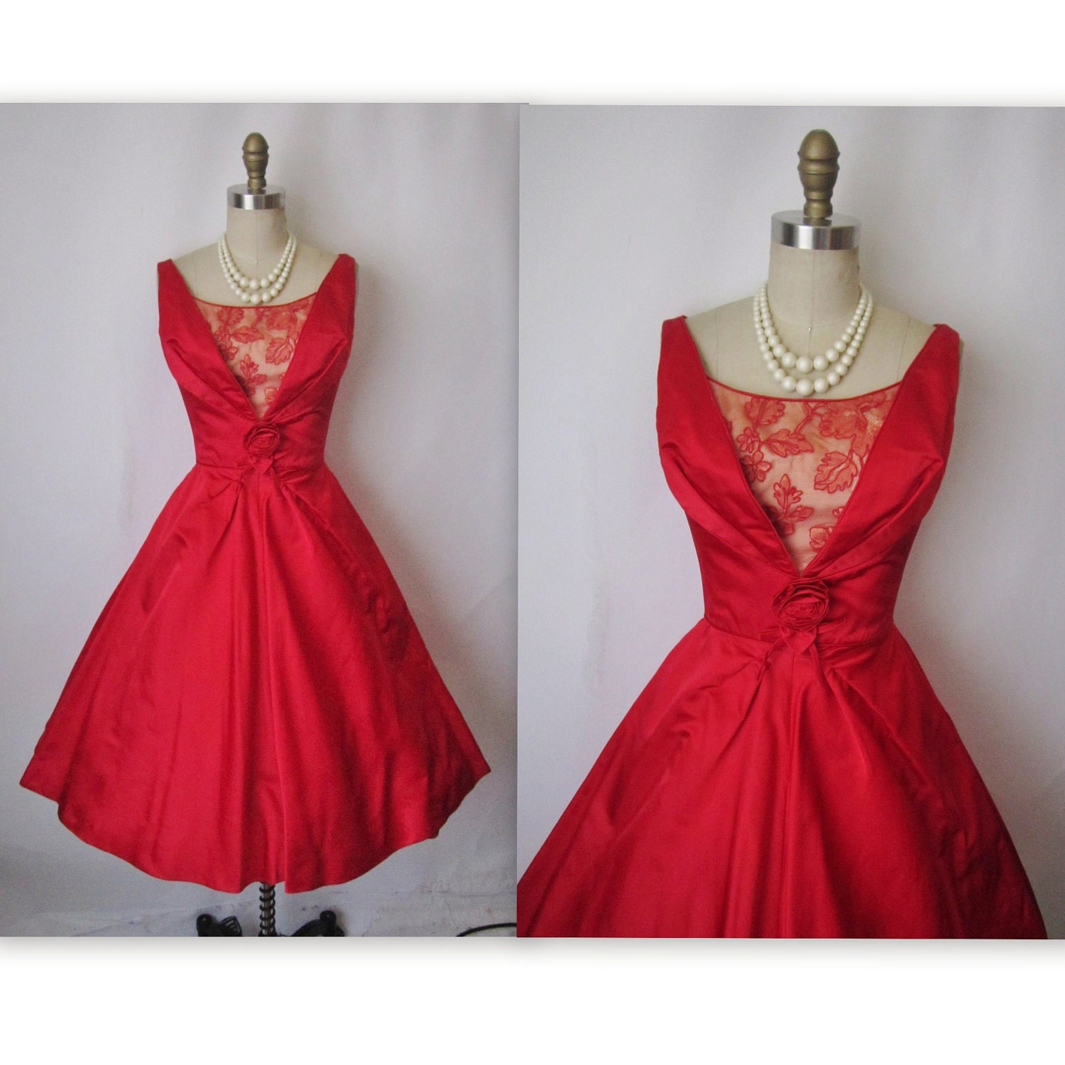 50's cocktail attire