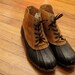 mens vintage sears duck boots
