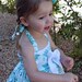 Girl's Dress sewing tutorial PDF children's clothing Bowtie Halter dress INSTANT DOWNLOAD