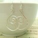 Silver Spiral Hoop Earrings Wire Wrap Earrings Hammered Metal Earrings Wire Wrapped Jewelry Holiday Accessories Gifts Under 20