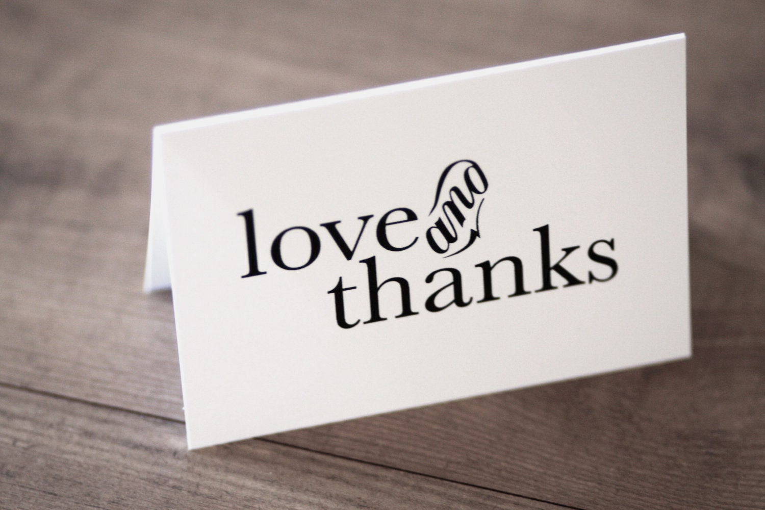 Printable / Love & Thanks Storybook Wedding Notecard  / (DIY)