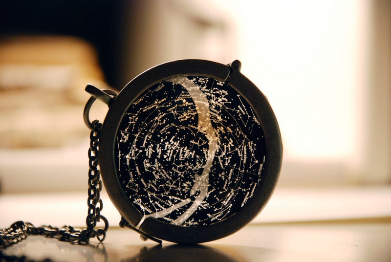 jumbo constellation locket