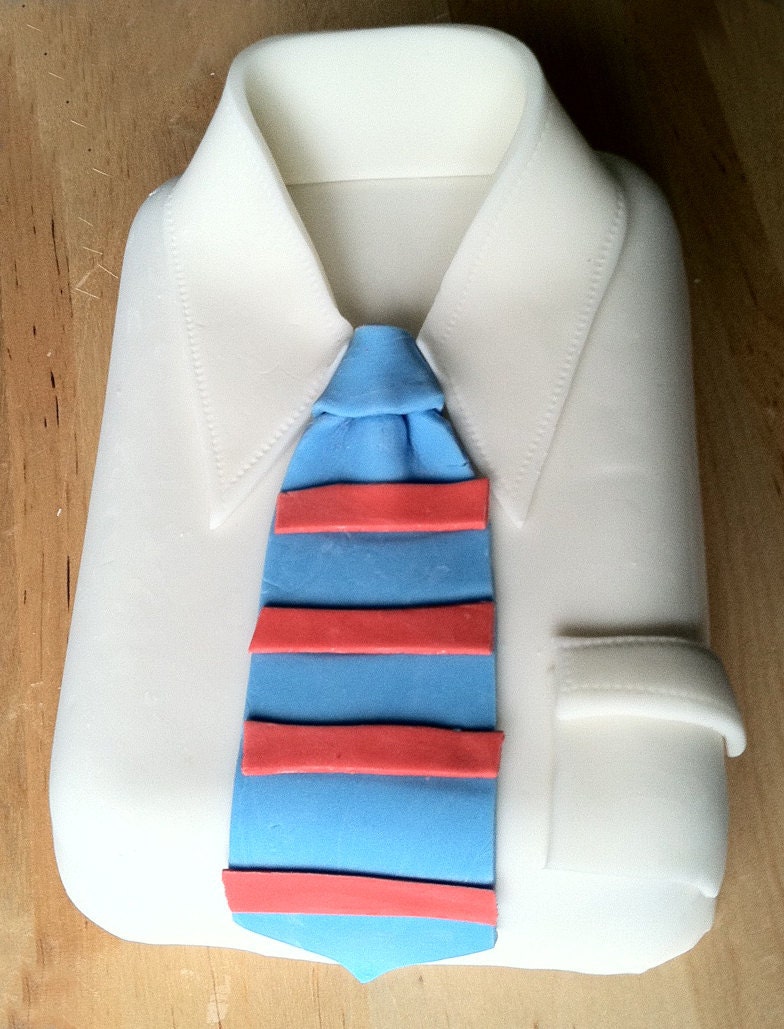 Father's Day  Shirt  - Tie cake