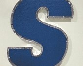 METALLIC RACE CAR Themed Children's Wall Letters