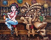 Ruby's Dilemma Art Print