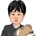 Custom illustrated Portrait - Personalized, Child, 8x10, Illustration, Art Print