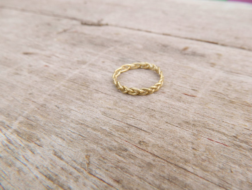 Braided Band // Bronze