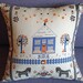 On Sale Folk Art Vintage Cushion Cover