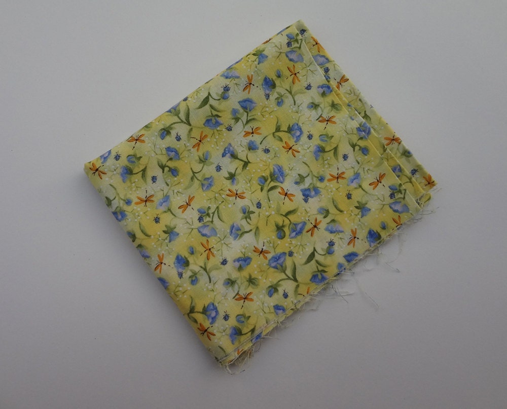 Dragonflies Fabric, Quarter Yard from Benartex