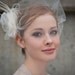 Bridal Veil, Tulle Bandeau, Birdcage Veil - The Mallory