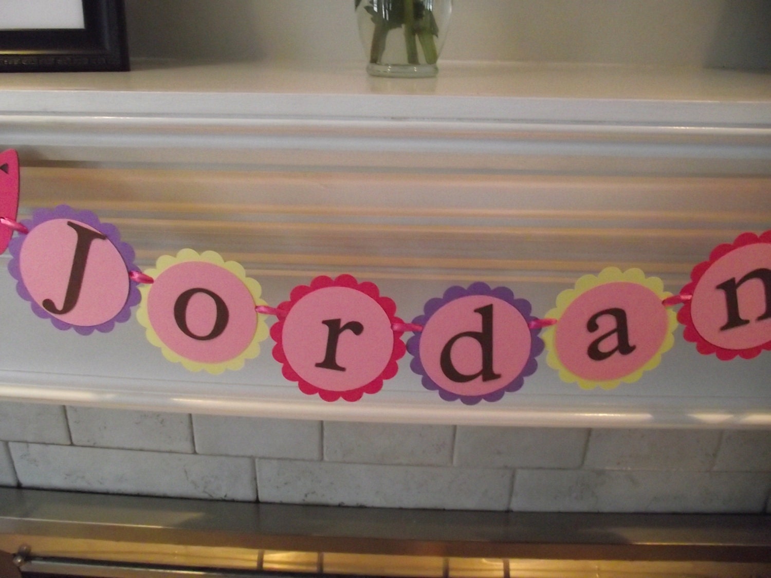 Owl Birthday Banner, SMALL, Bunting, Birthday wall hanging, Birthday Sign, owl, multi colored, girls party, room decor, nursery hanging