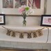 Wedding Banner, Mr & Mrs - photography prop, photo prop, wedding photos, you pick colors, small hand held banner