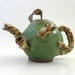 Handmade ceramic teapot -Bad Apple