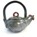 Small handmade ceramic chicken teapot