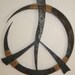 Rustic Peace Sign Wall Decor 13"