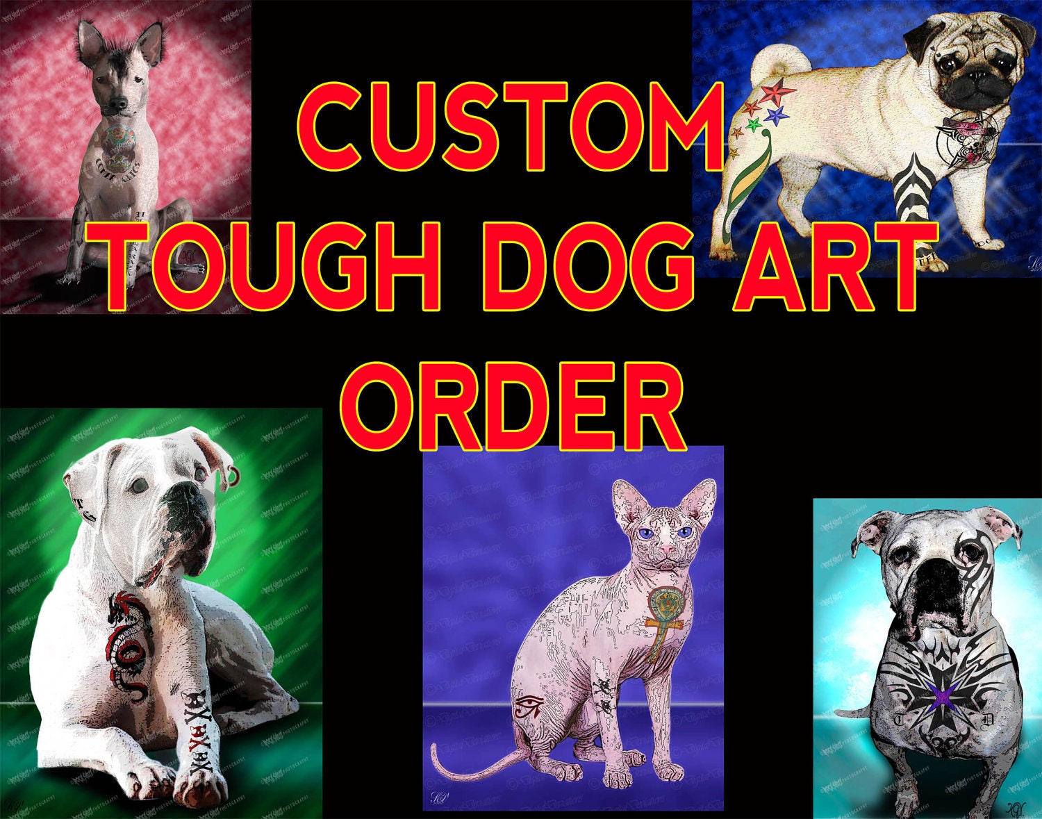 Custom Tough Pet Print 20X30 Use your photos