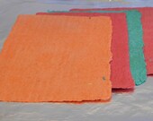 Hand Made Paper Scrapbooking Vibrant Colors