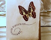 Valentine Limited Edition Fly Away Love No. 3----Hand Made Paper Card Perfect for the one you Love