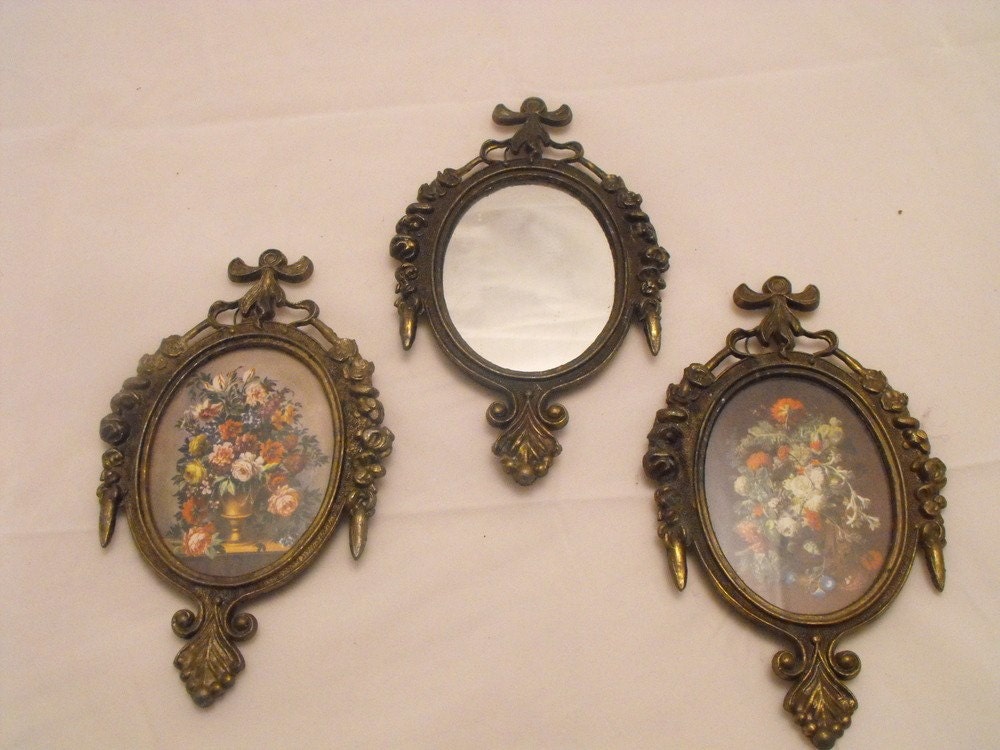 Vintage Made in Italy picture frames by auctionjunkies on Etsy