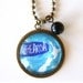 Kiwiana Blue Aotearoa Pendant Necklace