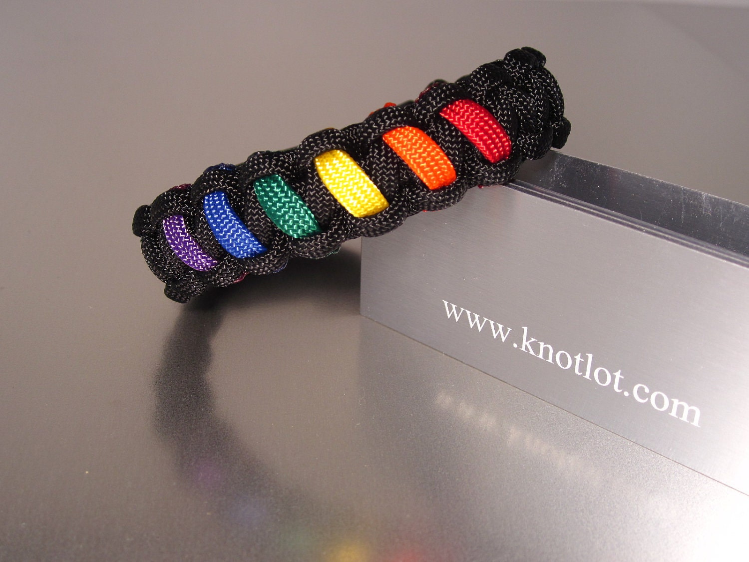 SALE Gay Pride Rainbow Bracelet by KnotLot