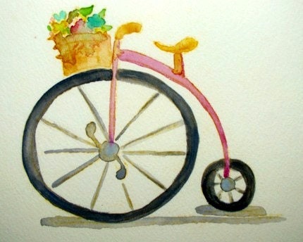 vintage bike paint