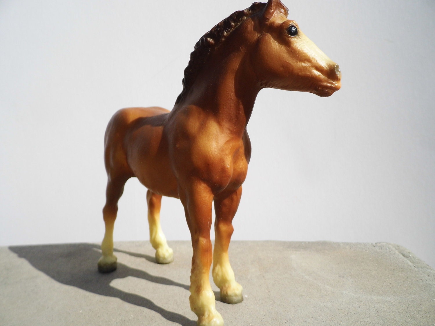 Vintage Breyer Horse, Collectible Horse, Vintage Clydesdale Horse, Breyer Clydesdale Horse, 1980s
