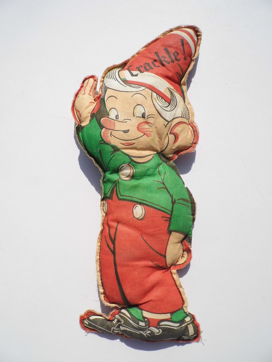 RESERVE AMY Vintage Advertising Pillow, Vintage Rice Krispies Character, Vintage Stuffed Toy, Vintage Plush Toy
