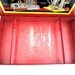 Red Metal Box, Erector Set Box, 1940s Erector Set, Set No. 8 1/2, Mid Century Decor, Large Metal Box, Man Cave Decor