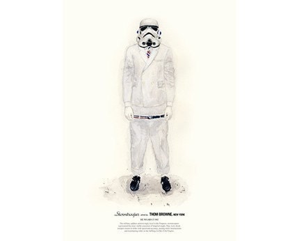 He Wears It 002 - Stormtrooper wears THOM BROWNE. New York