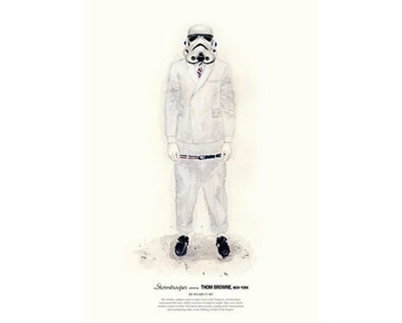 He Wears It 002 - Stormtrooper wears THOM BROWNE. New York