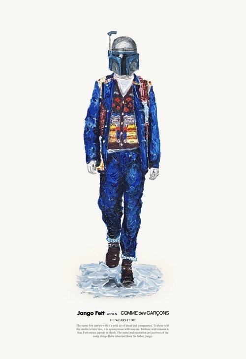 He Wears It 007 - Jango Fett wears COMME des GARCONS