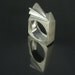 Geometric Sterling Silver Ring, Silver Square Ring, Triangles Ring, Rustic Ring, Geometric Jewelry, Unique Silver ring