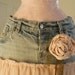 Solange ballet pink tulle jean skirt ultra femme romantic bohemian faerie goddess mauve chiffon Made to Order