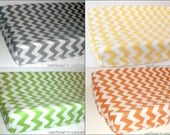 Chevron Contoured Changing Pad Cover- CHOOSE FROM 24 OPTIONS-- new colors available
