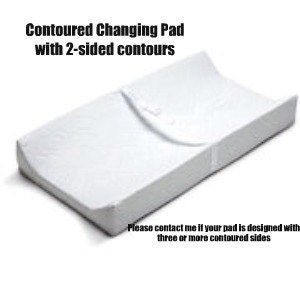 Chevron Contoured Changing Pad Cover- CHOOSE FROM 24 OPTIONS-- new colors available
