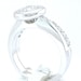 Round diamond engagement ring and bands bezel set 1.70ctw