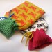 Butterfly Design Knitted Hot Water Bottle Cozy/ cosy