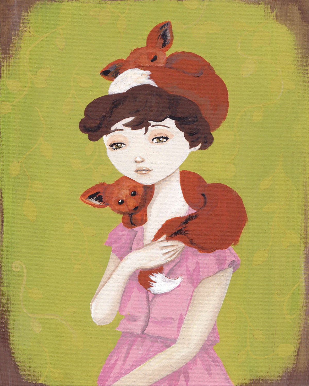 Furry Friends Print 8x10
