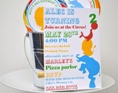 Circus Invitation