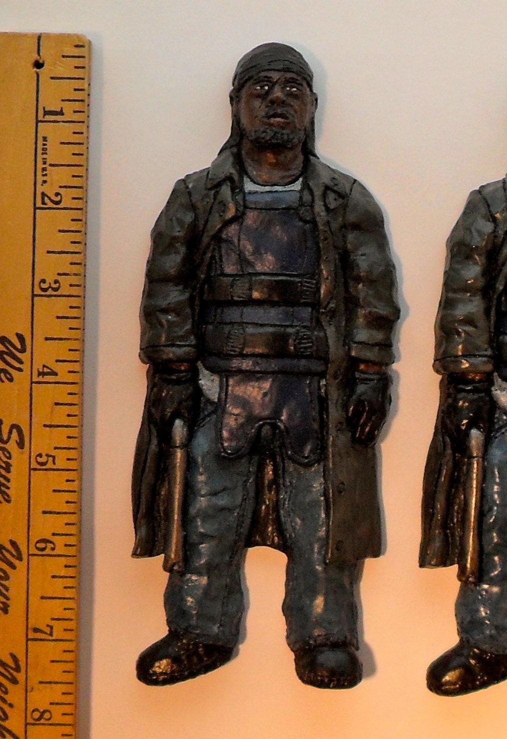 Omar Little From THE WIRE hand painted wall sculpture