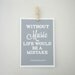 Print Life Without Music Friedrich Nietzsche Quote A4 Archival Matte Print