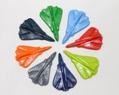 8 jet crayons - in cello bag tied with ribbon - choose your colors