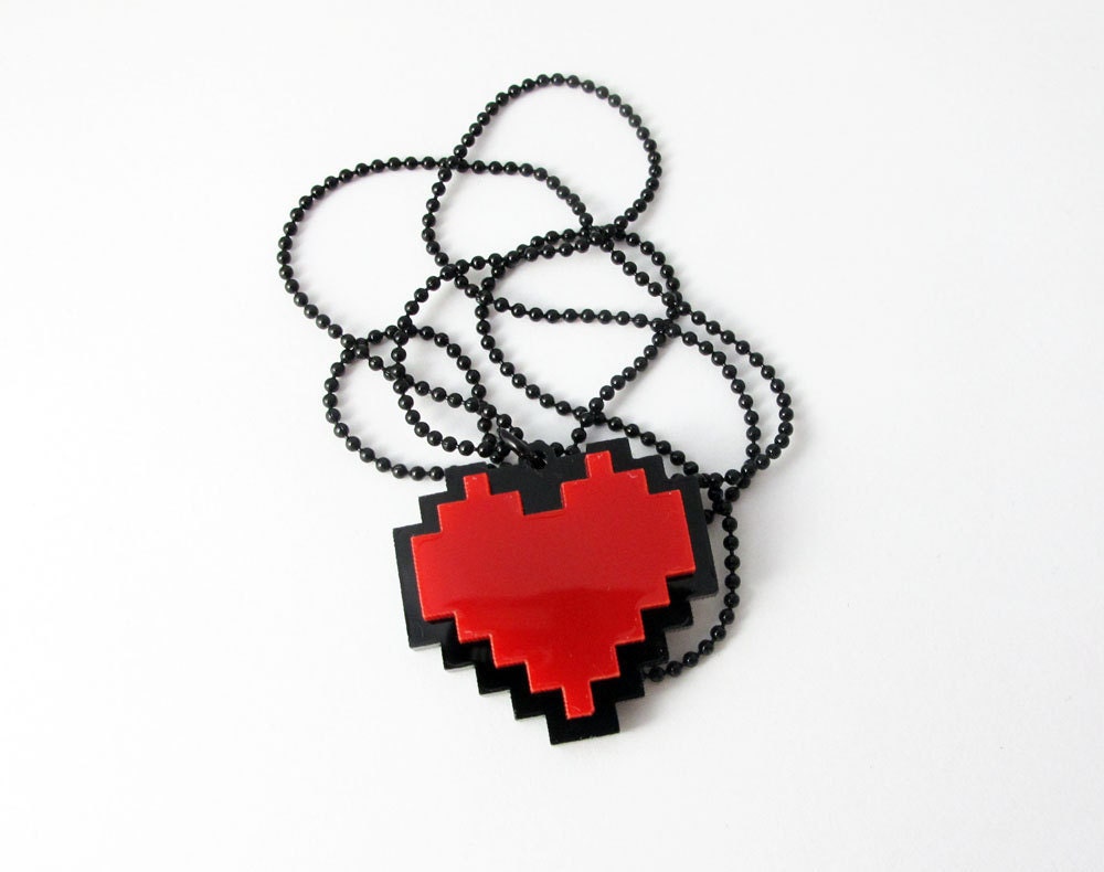 Pixel Heart Zelda - A Geek at Heart